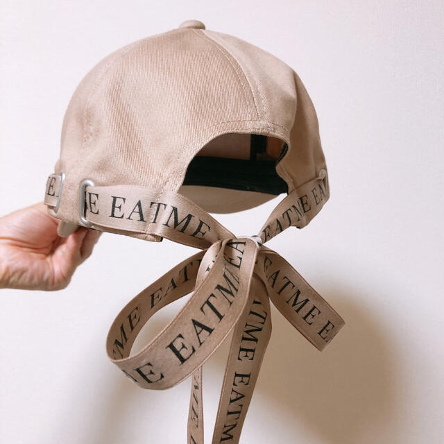 EATME(イートミー)のEATME ロゴリボン　キャップ レディースの帽子(キャップ)の商品写真