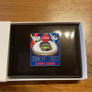 コカコーラ(コカ・コーラ)のコカコーラ　東京2020記念ピン　オリンピックスタジアム(記念品/関連グッズ)
