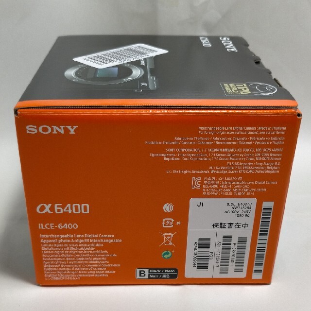 新品 SONY α6400 ボディ ブラック