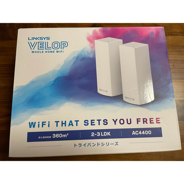 LINKSYS VELOP WHW0302-JP トライバンド2個 AC4400