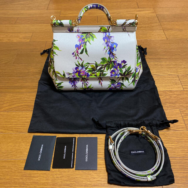 感謝価格】 藤 新品 DOLCE&GABBANA - DOLCE&GABBANA 花柄 ミディアム