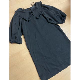 ザラ(ZARA)のZARA ザラ　襟付きワンピース　(ミニワンピース)