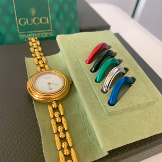 グッチ(Gucci)の✳︎ GUCCI チェンジ ベゼル 腕時計　6色(腕時計)