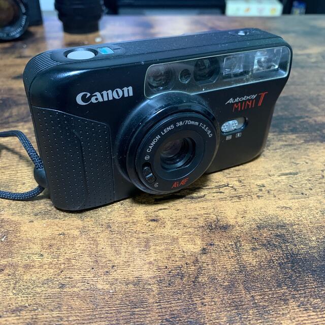 【完動品】canon autoboy mini t フィルムカメラ