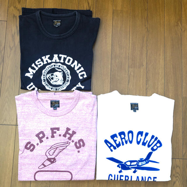 THE REAL McCOY'S(ザリアルマッコイズ)のミートボール様専用　ジョーマッコイ Tシャツ3枚まとめて！ メンズのトップス(Tシャツ/カットソー(半袖/袖なし))の商品写真