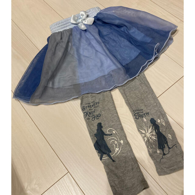 アナと雪の女王(アナトユキノジョオウ)のアナ雪 スカート 110 キッズ/ベビー/マタニティのキッズ服女の子用(90cm~)(スカート)の商品写真