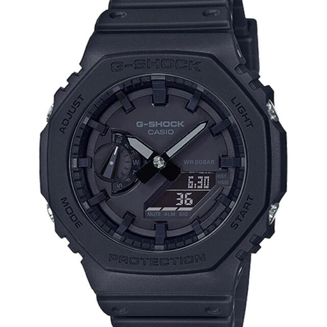 G-SHOCK(ジーショック)のG-SHOCK GA-2100-1A1JF （ブラック） メンズの時計(腕時計(アナログ))の商品写真