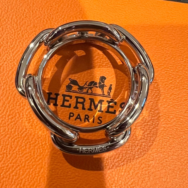 Hermes(エルメス)のHERMES スカーフリング　Regate シェーヌダンクル レディースのファッション小物(その他)の商品写真