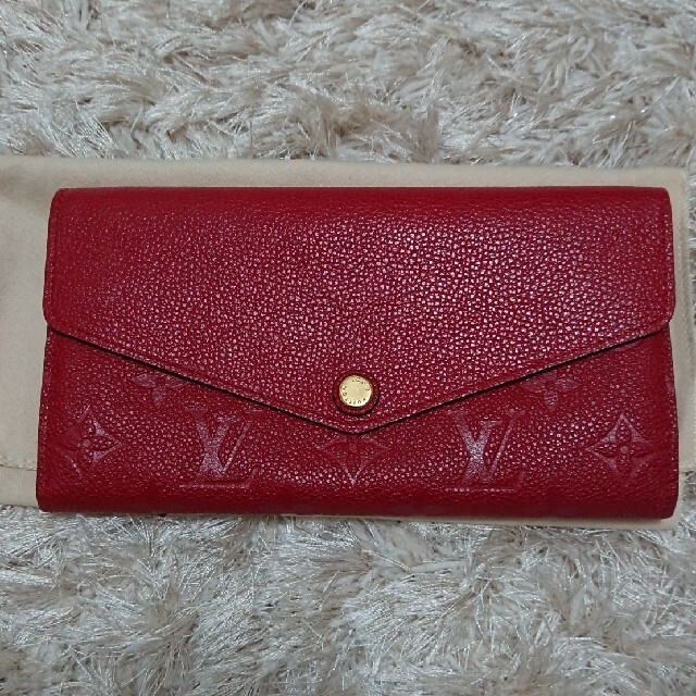 最先端 LOUIS LV:モノグラム・アンプラントのポルトフォイユ・サラ