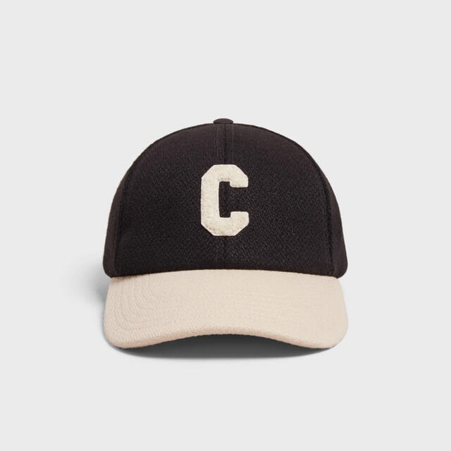 女性が喜ぶ♪ celine - celine cap Lサイズ　セリーヌ　Cロゴ　ベースボールキャップ キャップ