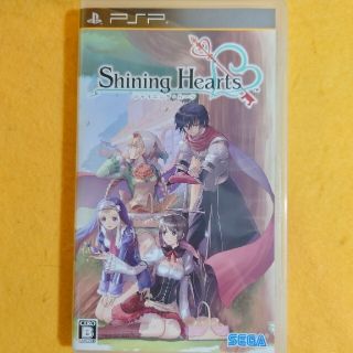 プレイステーションポータブル(PlayStation Portable)の中古PSP シャイニング・ハーツ(携帯用ゲームソフト)