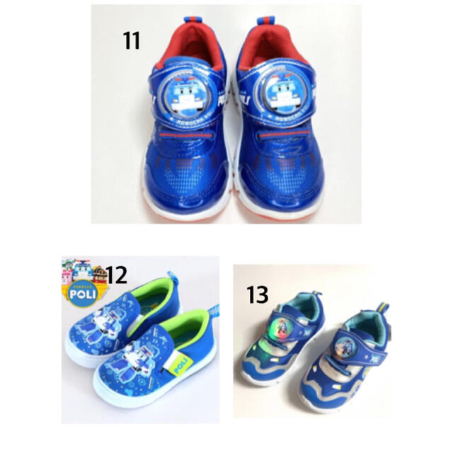 ロボカーポリー シューズ 靴 スニーカー サンダル 画像確認用 キッズ/ベビー/マタニティのキッズ靴/シューズ(15cm~)(スニーカー)の商品写真