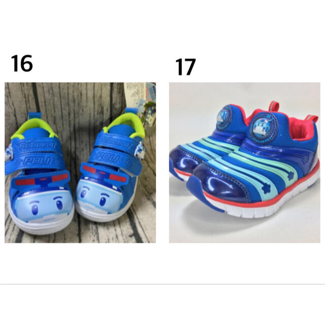 ロボカーポリー シューズ 靴 スニーカー サンダル 画像確認用 キッズ/ベビー/マタニティのキッズ靴/シューズ(15cm~)(スニーカー)の商品写真