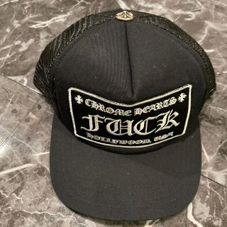 クロムハーツ(Chrome Hearts)のクロムハーツ  キャップ　ブラック(キャップ)