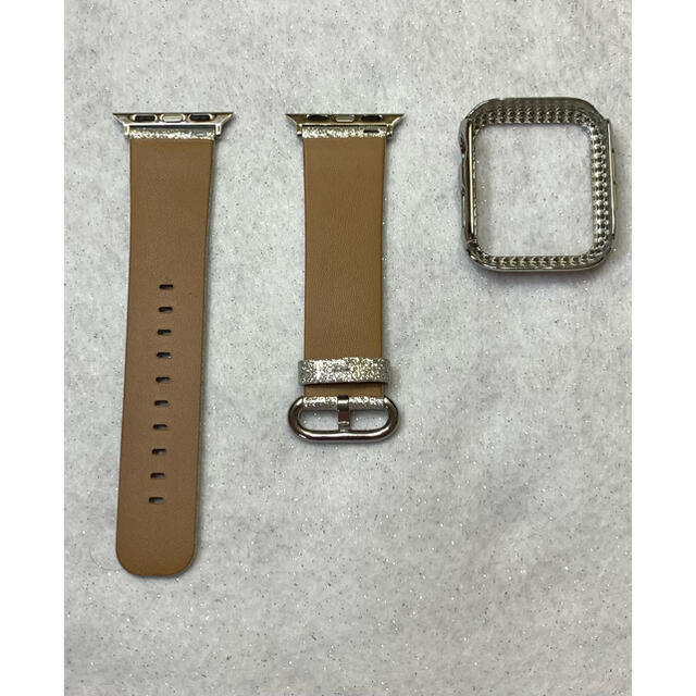 Apple Watchラバーバンド　保護ケース　アップルウォッチ　k251 メンズの時計(ラバーベルト)の商品写真