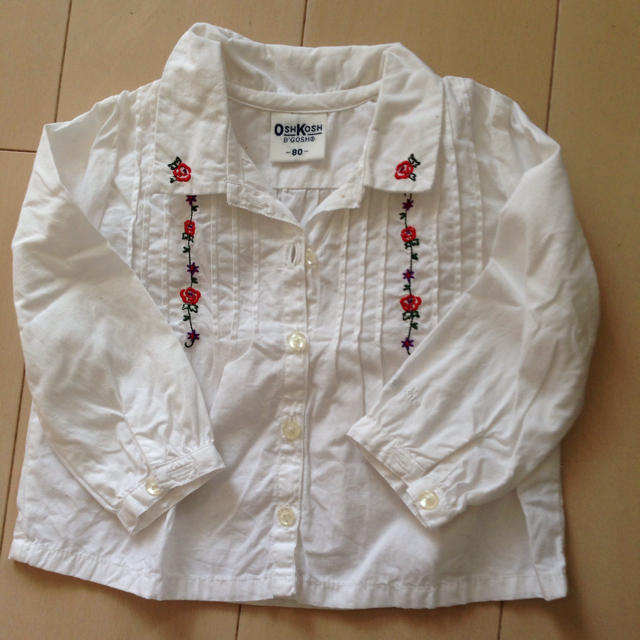 OshKosh(オシュコシュ)のオシュコシュ シャツ80cm キッズ/ベビー/マタニティのキッズ服女の子用(90cm~)(その他)の商品写真