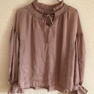 ダブルクローゼット(w closet)のフリルブラウス(シャツ/ブラウス(長袖/七分))