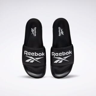 リーボック(Reebok)のReebok(リーボック)★ブランドロゴ　メンズサンダル　ブラック(サンダル)