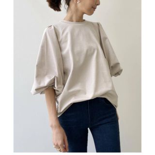 アパルトモンドゥーズィエムクラス(L'Appartement DEUXIEME CLASSE)のL'Appartement Gather Long sleeve Tee  (カットソー(長袖/七分))