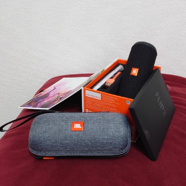 ブラックJBL FLIP3 ワイヤレススピーカー