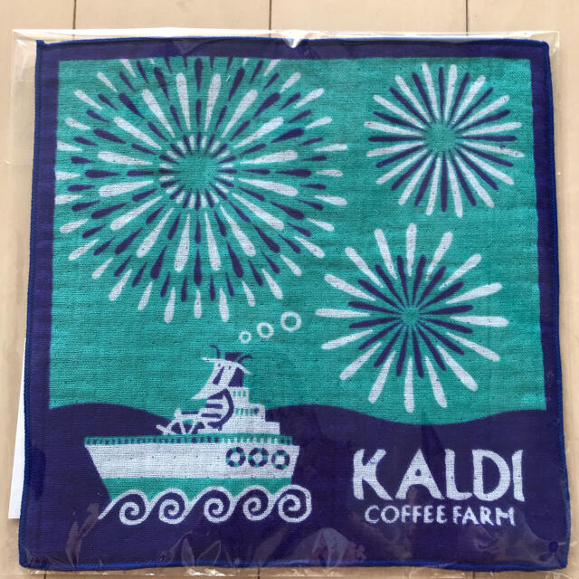 KALDI(カルディ)のKALDI 今治タオルハンカチ レディースのファッション小物(ハンカチ)の商品写真