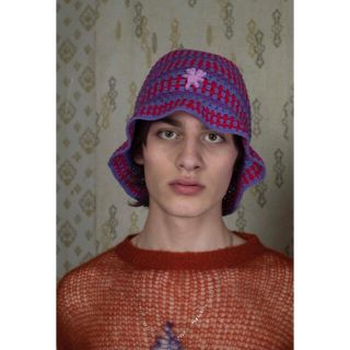 マークジェイコブス(MARC JACOBS)のPSYCHEDELIC KNIT HAT(ニット帽/ビーニー)