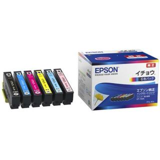 エプソン(EPSON)のEPSON ITH-6CL [インクカートリッジ イチョウ 6色パック](PC周辺機器)