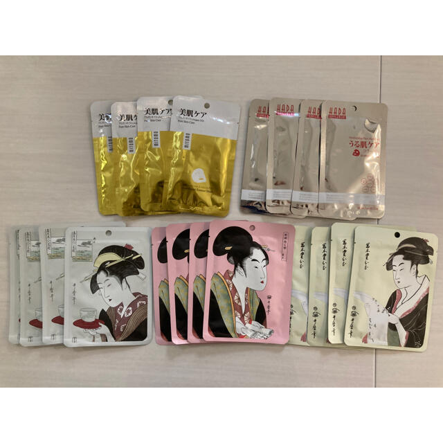 MITOMO  美友　フェイスパック　20枚 コスメ/美容のスキンケア/基礎化粧品(パック/フェイスマスク)の商品写真