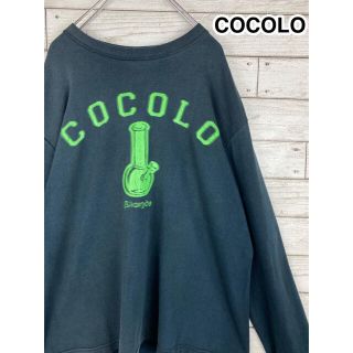 ココロブランド(COCOLOBLAND)の【cocolo】ココロ　ロンT 紺色　ゆるだぼ◎ ワンポイント◎ がーどまん(Tシャツ/カットソー(七分/長袖))