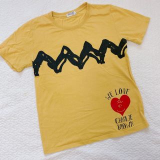 チャーリーブラウンTシャツ　M(Tシャツ(半袖/袖なし))