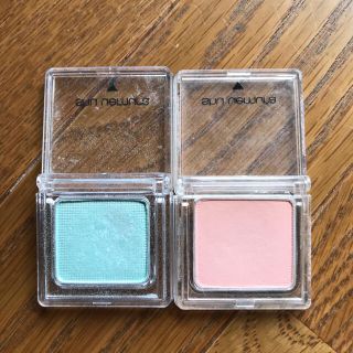 シュウウエムラ(shu uemura)のシュウウエムラ プレスドアイシャドウ 2色セット ブルー ピンク(アイシャドウ)