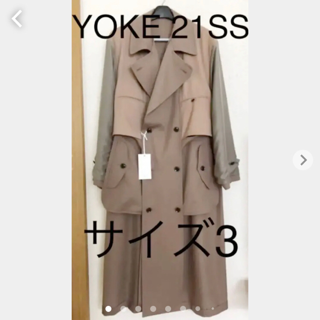 最高の品質の 21ss YOKE - SELECT 1LDK RIVERSIBLE TAUPE) (DUSTY COAT