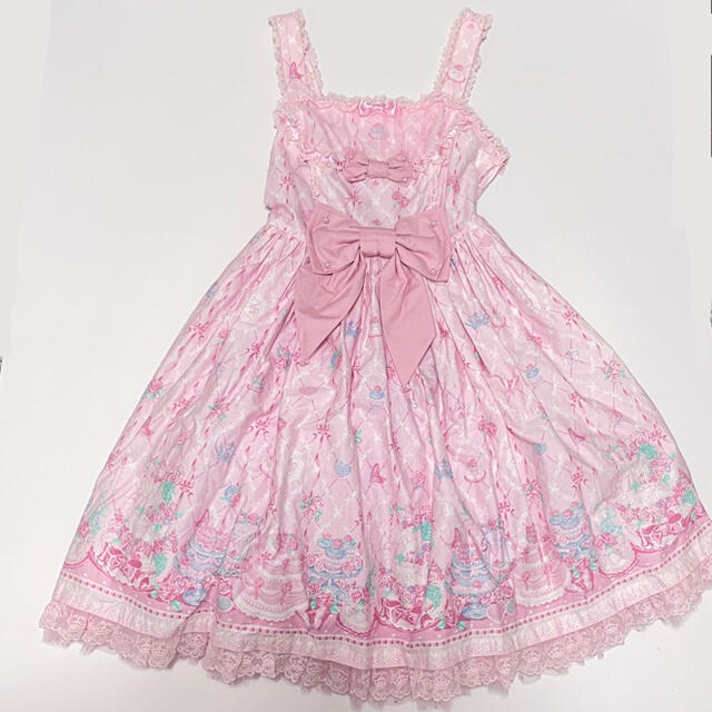 Angelic Pretty - Angelic Pretty⭐︎メモリアルケーキ柄JSKset Angelic Pretty - Angelic Pretty⭐︎メモリアルケーキ柄JSKset
