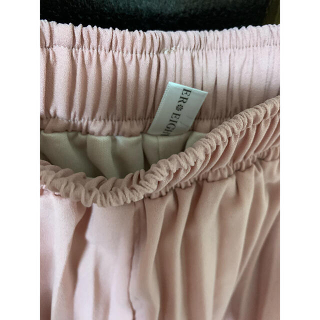 GU(ジーユー)のプリーツスカーチョ　ピンク　サンフラワー　スカート　パンツ　美品 レディースのパンツ(キュロット)の商品写真