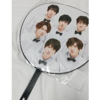 sixtones 集合 うちわ(アイドルグッズ)