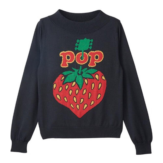 HYSTERIC GLAMOUR - HYSTERIC GLAMOUR POP BERRY ニット 90s HYSTERIC GLAMOUR - HYSTERIC GLAMOUR POP BERRY ニット 90s