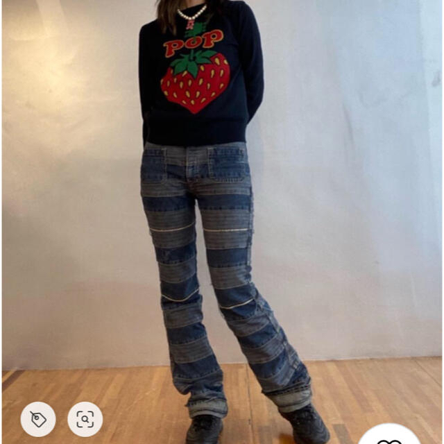 HYSTERIC GLAMOUR - HYSTERIC GLAMOUR POP BERRY ニット 90s HYSTERIC GLAMOUR - HYSTERIC GLAMOUR POP BERRY ニット 90s