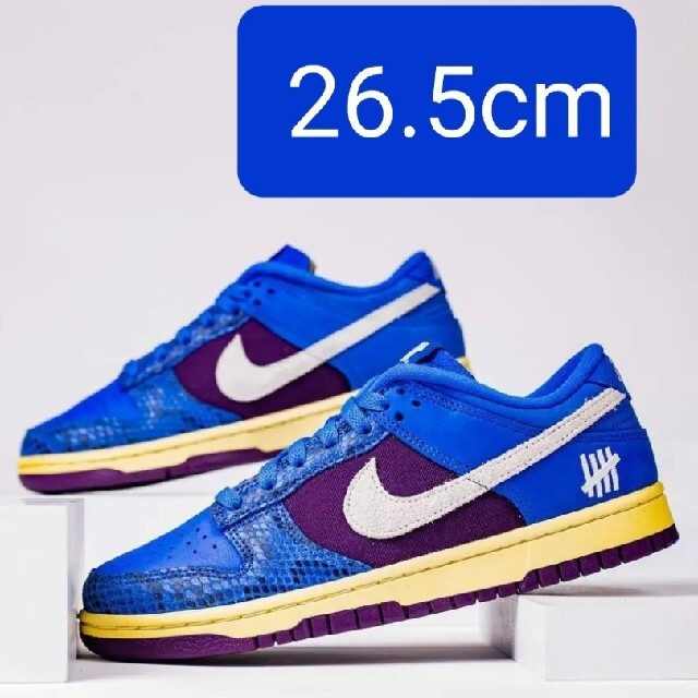 UNDEFEATED × 新商品 新型 NIKE LOW DUNK ROYAL 日本正規代理店品
