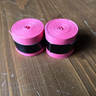 グリップテープ　ピンク２個(バドミントン)