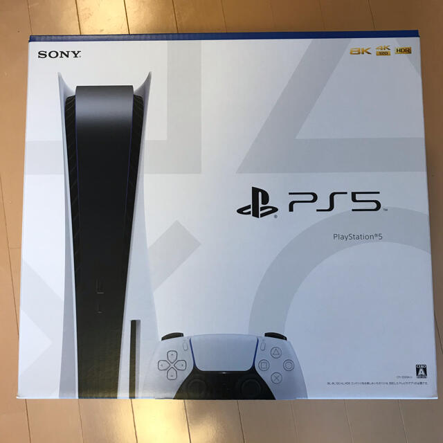 ホワイト系【新品未使用】PS5 本体 ディスクドライブモデル