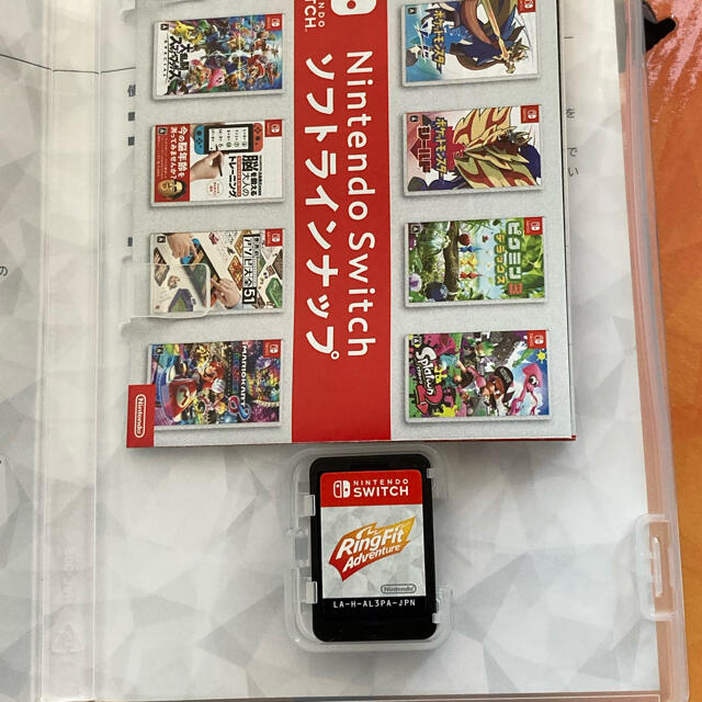 Nintendo Switch(ニンテンドースイッチ)のリングフィット アドベンチャー Switch エンタメ/ホビーのゲームソフト/ゲーム機本体(家庭用ゲームソフト)の商品写真