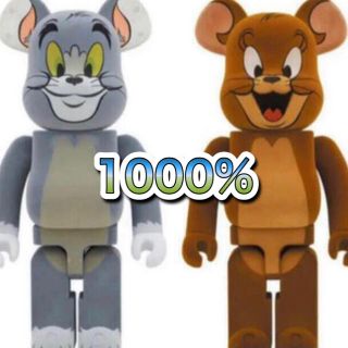 メディコムトイ(MEDICOM TOY)のBE@RBRICK TOM and JERRY フロッキー　1000% 2体(キャラクターグッズ)