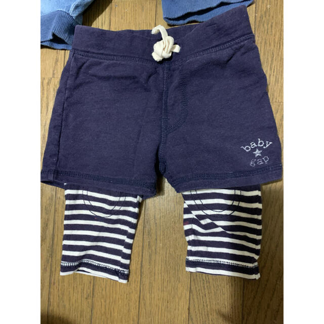 babyGAP(ベビーギャップ)の70.80サイズ　ズボン、パンツ、3点セット キッズ/ベビー/マタニティのベビー服(~85cm)(パンツ)の商品写真