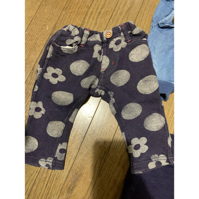 babyGAP(ベビーギャップ)の70.80サイズ　ズボン、パンツ、3点セット キッズ/ベビー/マタニティのベビー服(~85cm)(パンツ)の商品写真