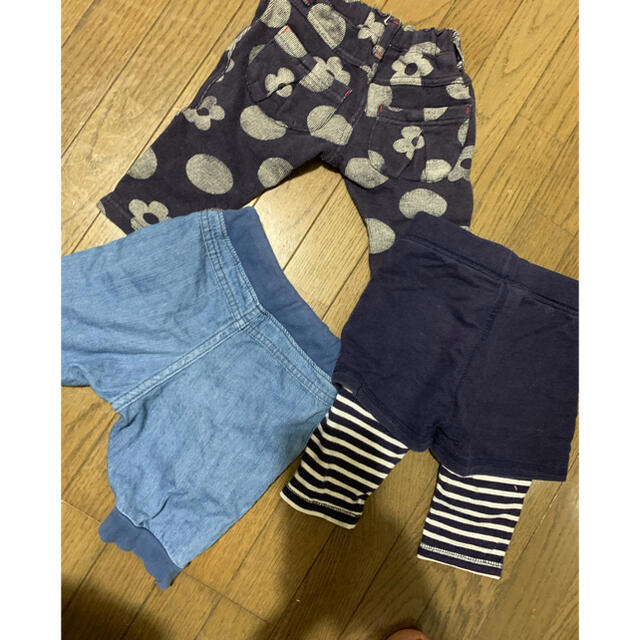 babyGAP(ベビーギャップ)の70.80サイズ　ズボン、パンツ、3点セット キッズ/ベビー/マタニティのベビー服(~85cm)(パンツ)の商品写真