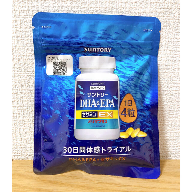 サントリー『DHA＆EPA＋セサミンEX』120粒入り(約30日分)