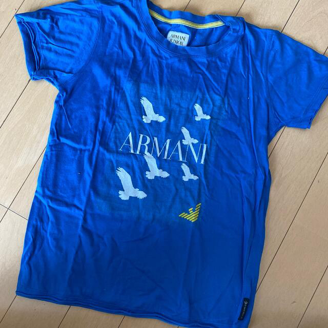 ARMANI JUNIOR(アルマーニ ジュニア)のアルマーニジュニア130、8Y キッズ/ベビー/マタニティのキッズ服男の子用(90cm~)(Tシャツ/カットソー)の商品写真