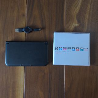 ニンテンドー3DS(ニンテンドー3DS)のNINTENDO 3DS LL ブラック(携帯用ゲーム機本体)