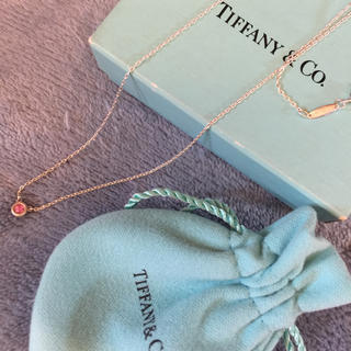 ティファニー(Tiffany & Co.)のティファニーバイザヤードピンクサファイア(ネックレス)