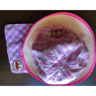 アンパンマン  帽子　48㎝　ピンク(帽子)